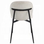 Klaus Side Chair in White Boucle DN03046 By ACME 12