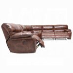 Brax Power Motion Sectional Sofa in Brown Leather LV52070 By ACME Sectional Sofas Mobilia Cleopatra 16 Brax Power Motion Sectional Sofa in Brown Leather LV52070 By ACME 16