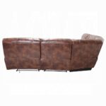 Brax Power Motion Sectional Sofa in Brown Leather LV52070 By ACME Sectional Sofas Mobilia Cleopatra 17 Brax Power Motion Sectional Sofa in Brown Leather LV52070 By ACME 17