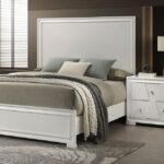 Holsted White Bed FM72012WH By Furniture Of America 7