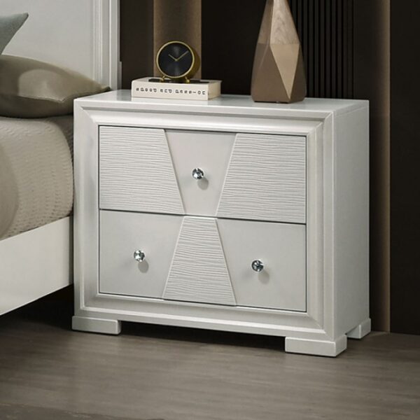 Holsted White Nightstand FM72012WH-N By Furniture Of America 5