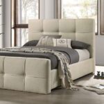 Merced Beige Bed FM72007BG By Furniture Of America 7