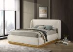 Whitman White Bed FM72004WH By Furniture Of America 8