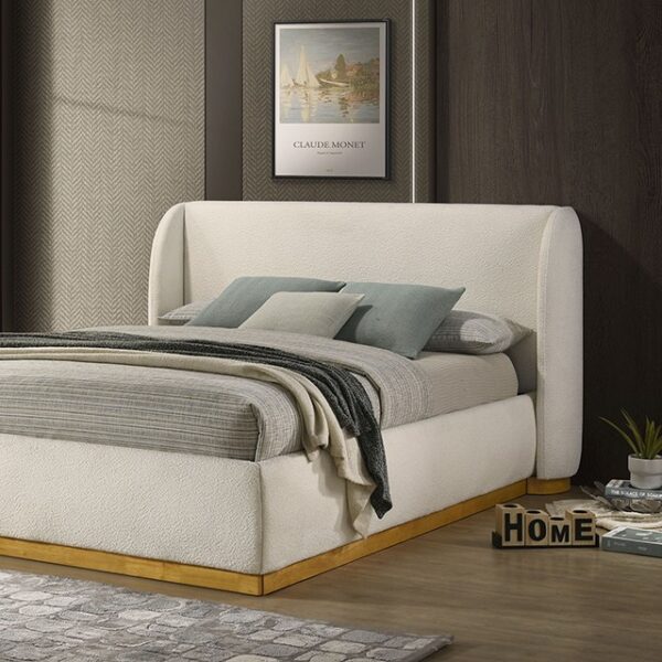 Whitman White Bed FM72004WH By Furniture Of America 5