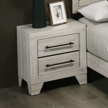 Dubuque Gray Nightstand FM72003LG-N By Furniture Of America