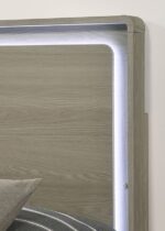 Rainier Gray Bed FM72002GY By Furniture Of America 17