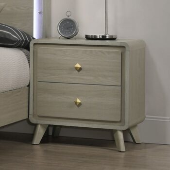 Rainier Gray Nightstand FM72002GY-N By Furniture Of America
