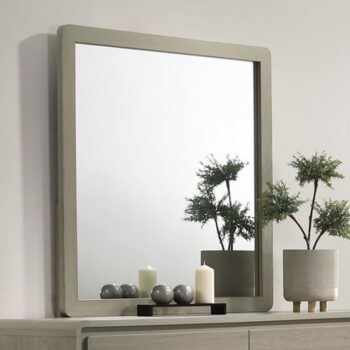 Rainier Gray Mirror FM72002GY-M By Furniture Of America