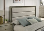 Rainier Gray Bed FM72002GY-U By Furniture Of America 15