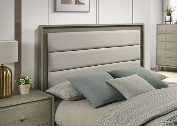 Rainier Gray Bed FM72002GY-U By Furniture Of America 10