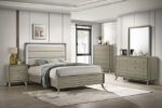 Rainier Gray Bed FM72002GY-U By Furniture Of America 14