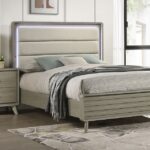 Rainier Gray Bed FM72002GY-U By Furniture Of America 13