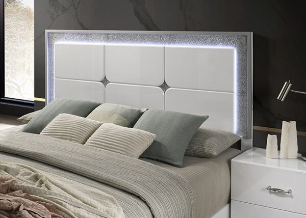 Stoholm White Bed FM72000WH By Furniture Of America 10