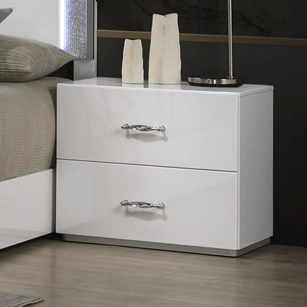 Stoholm White Nightstand FM72000WH-N By Furniture Of America 6