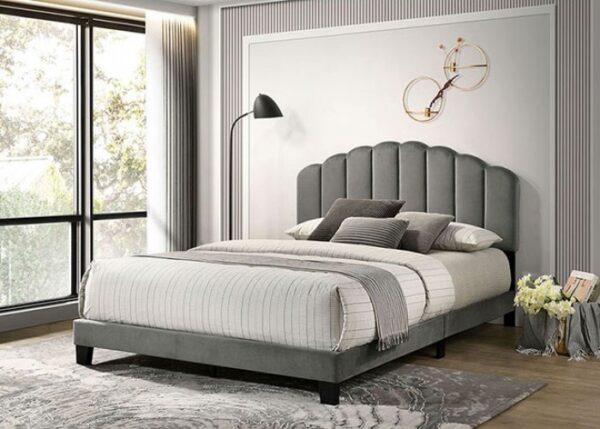 Christi Gray Queen Bed TM7001DG-Q By Furniture Of America 6
