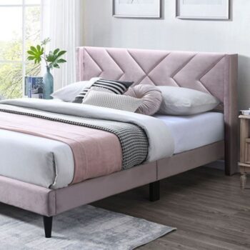 Cherry Pink Queen Bed TM7101RD-Q By Furniture Of America