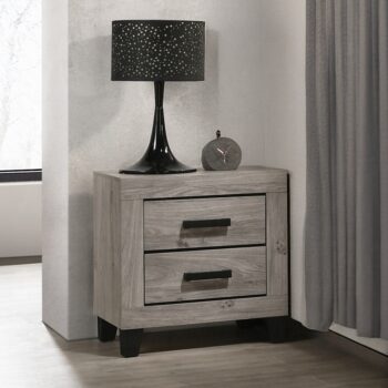 Mari Nightstand in Light Gray Finish BD04143 By ACME