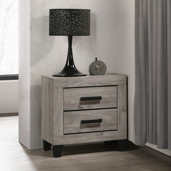 Mari Nightstand in Light Gray Finish BD04143 By ACME 8