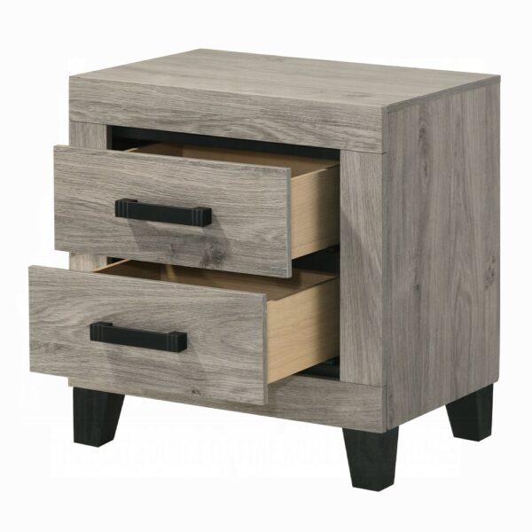 Mari Nightstand in Light Gray Finish BD04143 By ACME 9