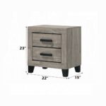 Mari Nightstand in Light Gray Finish BD04143 By ACME 16