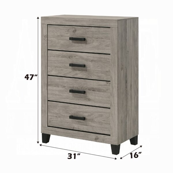 Mari Chest in Light Gray Finish BD04146 By ACME 9