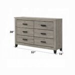 Mari Dresser in Light Gray Finish BD04145 By ACME 13
