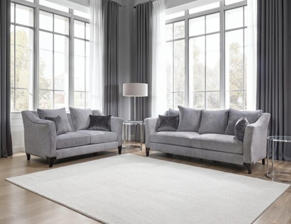 Goshen Gray Sofa SM2294LG-SF By Furniture Of America 8