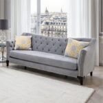 Wilmette Gray Sofa SM2296GY-SF By Furniture Of America 11