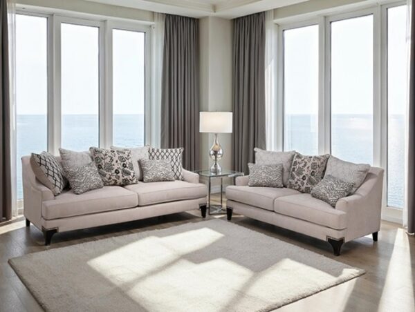 Lowell Beige Sofa SM2201TP-SF By Furniture Of America 8