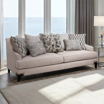 Lowell Beige Sofa SM2201TP-SF By Furniture Of America 7