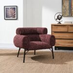 Mardi Maroon Chair in Tweed LV04292 By ACME 15