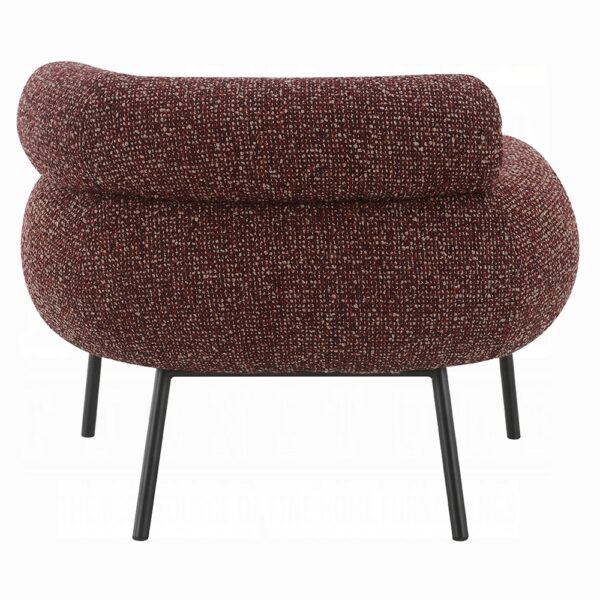 Mardi Maroon Chair in Tweed LV04292 By ACME 11