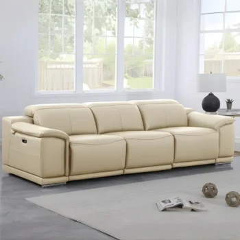 9762 Modular Sofa Upholstered in Top-Grain Italian Leather By GU Furniture