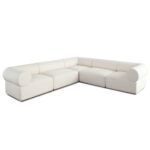 Ivory Zia Modular Sofa By Diamond Sofa 11