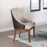 Gilsea Side Chair in Brown Leather DN04396 By ACME Dining Chair & Bench Mobilia Cleopatra 13 Gilsea Side Chair in Brown Leather DN04396 By ACME 13