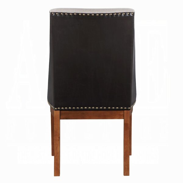 Gilsea Side Chair in Brown Leather DN04396 By ACME 10
