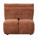 Loanna Moludar – Chaise in Coral Red Chenille LV04051 By ACME 15