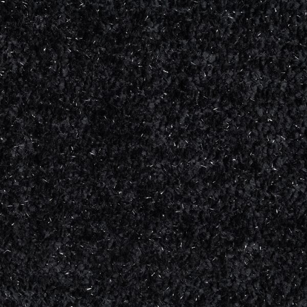Lucifer Sectional Sofa with 3 Pillows in Black Shimmer Chenille LV03525 By ACME 13