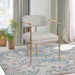Zayn Arm Chair in Beige Chenille DN04206 By ACME 15