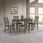 Damica Dining Table in Walnut Finish DN04010 By ACME 14