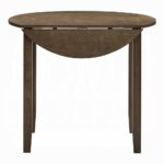Damica Round Dining Table in Walnut Finish DN04030 By ACME 14