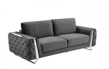 1051 Sofa in Velvet Fabric By GU Furniture