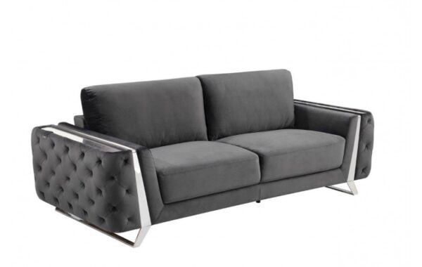 1051 Sofa in Velvet Fabric By GU Furniture 17