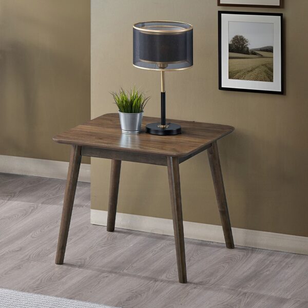 Lamonte End Table in Walnut Finish LV04036 By ACME 6