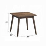 Lamonte End Table in Walnut Finish LV04036 By ACME 10