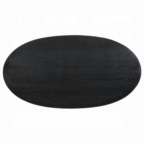 Marioly Dining Table in Ash Black Finish DN04065 By ACME 9