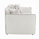 Yolanda Loveseat with 4 Pillows in Beige Chenille LV03606 By ACME 21