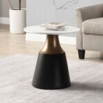 Jaramillo End Table with White Natural Marble Top LV04046 By ACME 11