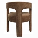 Leonardo Arm Chair in Brown Linen DN04016 By ACME 14