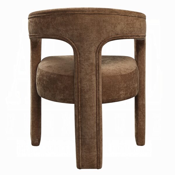 Leonardo Arm Chair in Brown Linen DN04016 By ACME 9